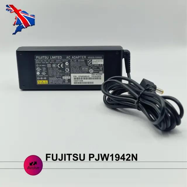 19V 4.22A 80W AC Genuine FUJITSU PJW1942N LIFEBOOK POWER CHARGER ADPATER UK