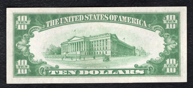 Fr. 1701 1934 $10 Ten Dollars Silver Certificate Note Gem Uncirculated 2