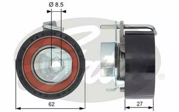 GATES Galet tendeur pour MAZDA 2 T43171 - Pièces Auto Mister Auto