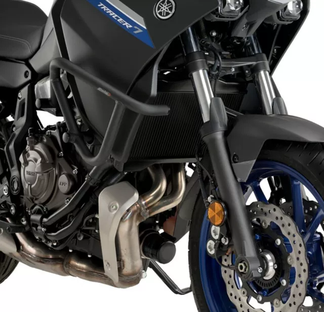 Puig Enduro Sturzbügel schwarz - Protektor - Yamaha MT-07 Tracer /GT 2020-22