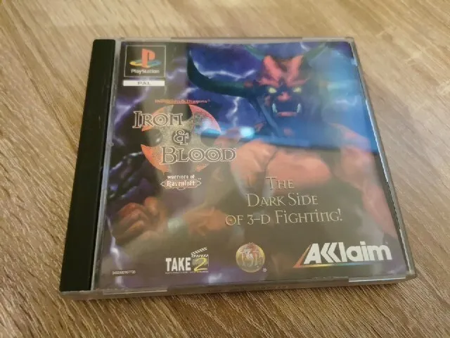 PS1 Spiel | Iron & Blood | Playstation 1 | PAL CIB KULT PAL RAR Anleitung SONY