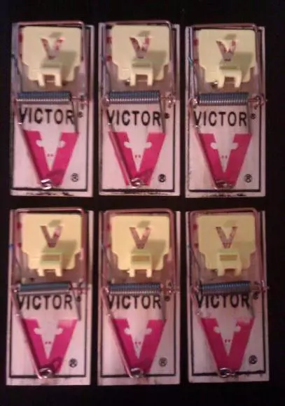 36 Victor Mouse / Mice Snap Traps M325 Pro Holdfast Control Better then the M150
