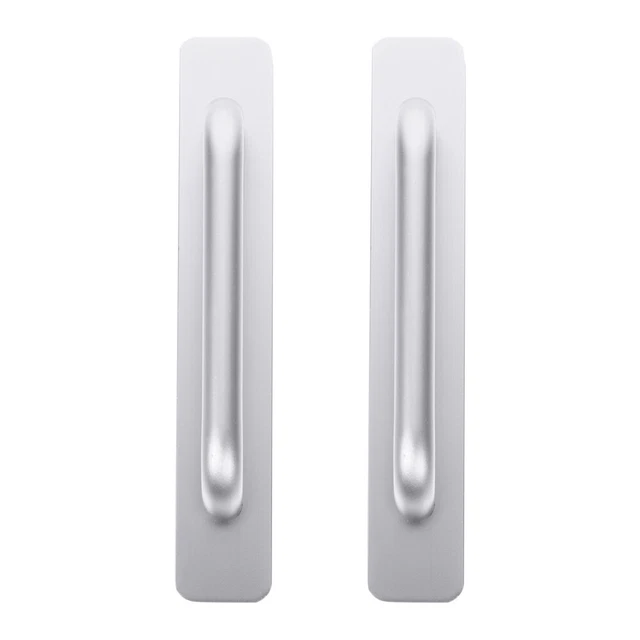 2 Pcs Hole-free Handle Cupboard Door Handles Industrial Equipment
