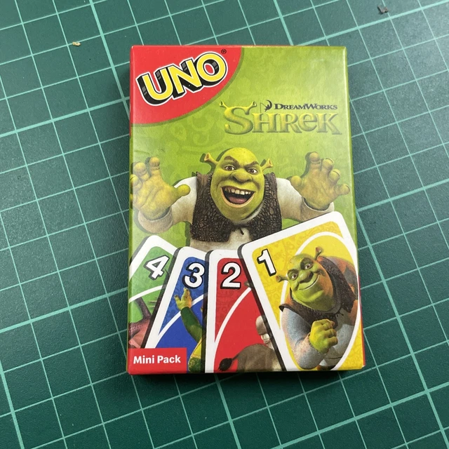 Shrek Uno Reverse Card Rassies MCDONALD'S UK HAPPY Meal 2024 'DreamWorks' Shrek Mini UNO Cards New Uk ...