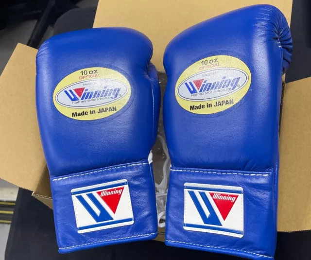 Winning Boxing Gloves MS-300 Blue boxing gloves