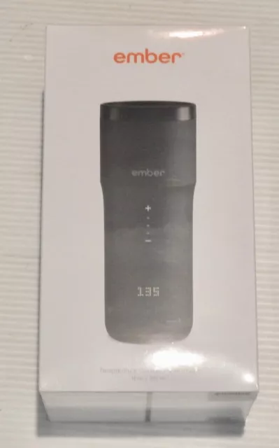 BRAND NEW Ember 12oz Temperature Control Smart Travel Mug 2 - Black Sealed