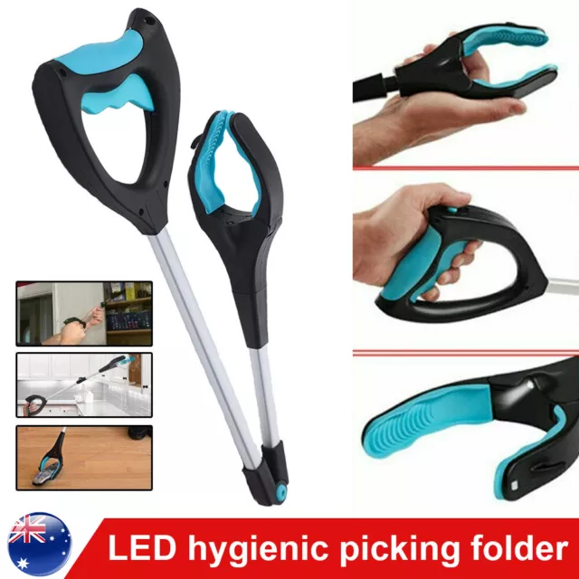 Heavy Duty Grabber Tool Industrial Pick Up Stick Hand Grip Reach Trash Reacher