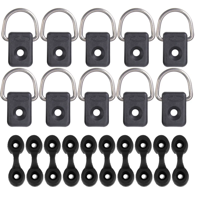 Kajak Deck Takelage Set - Elastische Schnüre Mit Zubehör