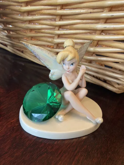 Lenox Disney Showcase Tinker Bell Tink’s Glittery Gift Birthstone Figurine