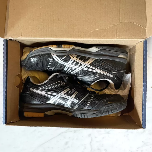 ASICS GEL-Rocket Silver Women’s Volleyball Court Shoes (size 6.5)