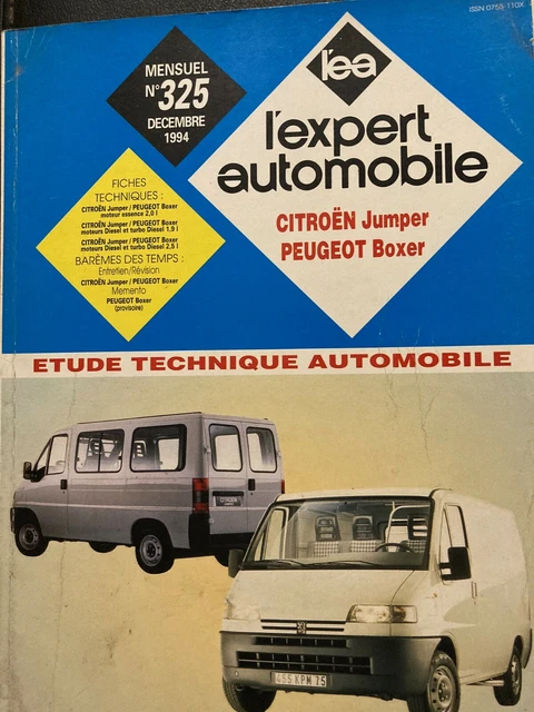 Revue Technique Automobile E.T.A.I 417 - CITROEN/PEUGEOT JUMPER/BOXER II (2002-2006)
