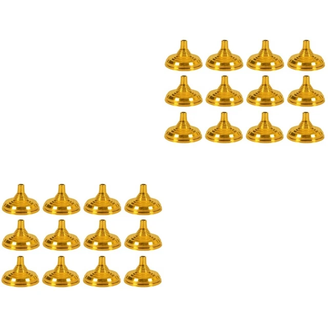 Lot De 25 Mini Supports De Drapeau De Table Osmond – Dorés, Élégants | Base Plastique Pour Drapeaux Pays, Bureaux, Restaurants, Fêtes & Conférences
