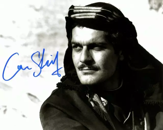 OMAR SHARIF Lawrence of arabia SIGNED AUTOGRAPHED 10X8 REPRODUCTION PHOTO PRINT