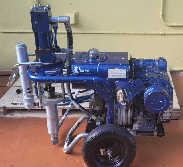 Graco GH733  Electric Start Gas Hydraulic Sprayer / Paint Machine / Hydra Spray