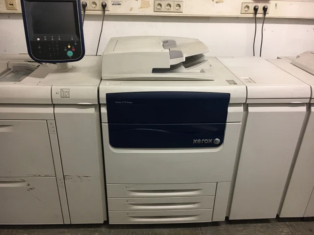 Xerox Colour J75 Press inkl. Fiery, Broschürenfinisher,