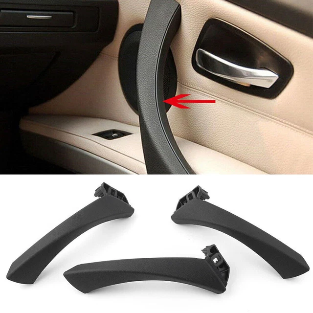 For  BMW RHD E90 E91 2004-12 05 6PCS/SET Inner Door Panel Handle Pull Trim Cover