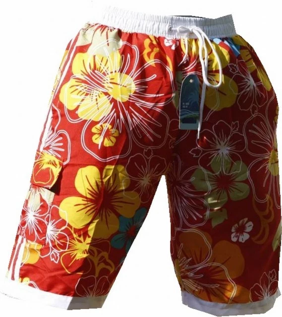 Bermuda Dylan Star Beach Wear Uomo - Pantaloncini Da Bagno Fiorati