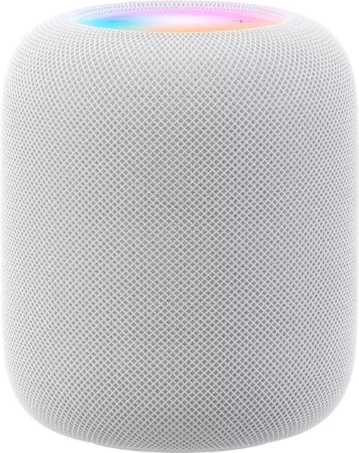 Apple HomePod (2nd Generation) Smart Speaker with Siri - White