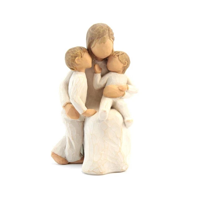 Willow Tree Figurina Quiete Resina Design di Susan Lordi, 13.5 cm QUIETLY 26100