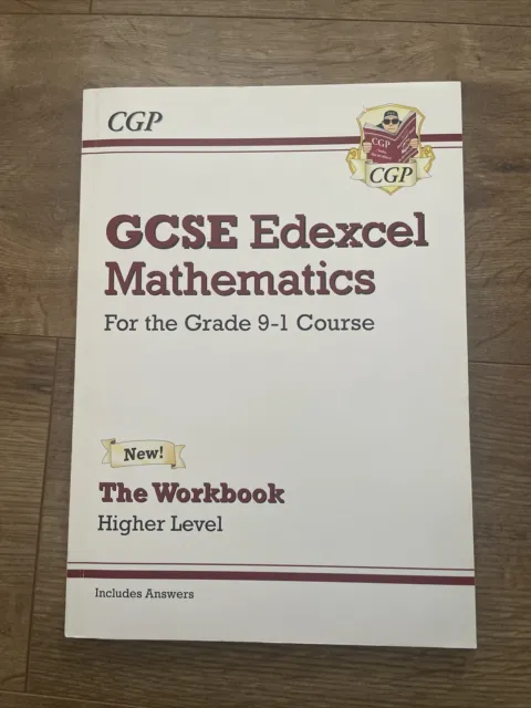 CGP GCSE Edexcel Mathematics For the Grade 9-1 Course The Workbook Higher Level 
