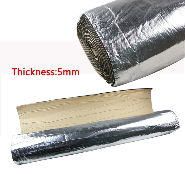 Firewall Heat Sound Deadener Insulation Mat Proofing Pad Fit For Car Truck Hood