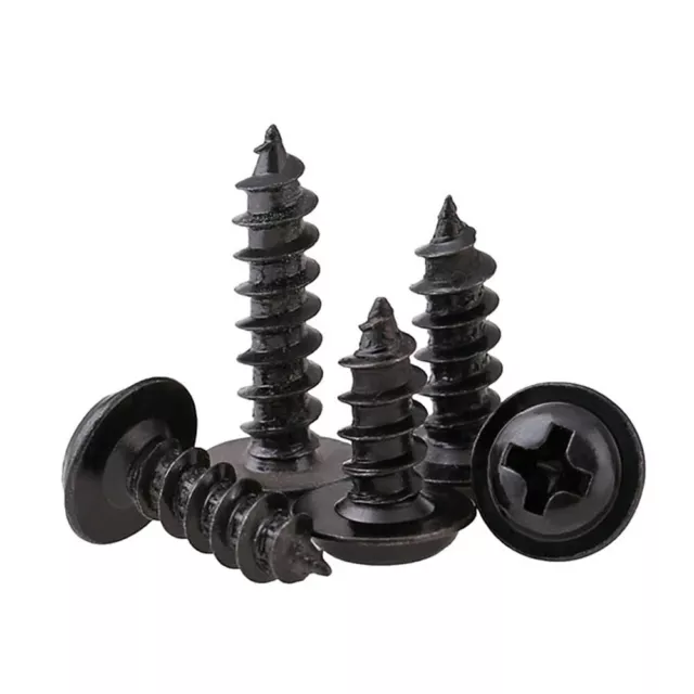 Self Tapping Screws Phillips Round Head With Washer Wood Screw Bolt Carbon steel