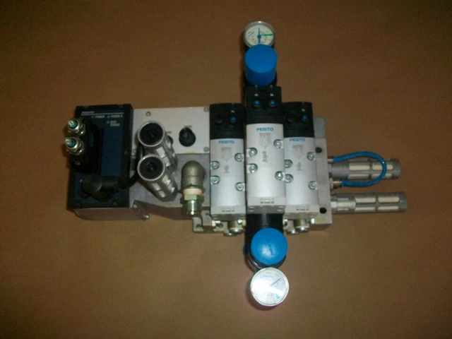 Festo Profibus Module PILE D'ÉLECTROVANNES PNEUMATIQUES Festo Profibus IFB13-30 VIGP-04-FB-D ...