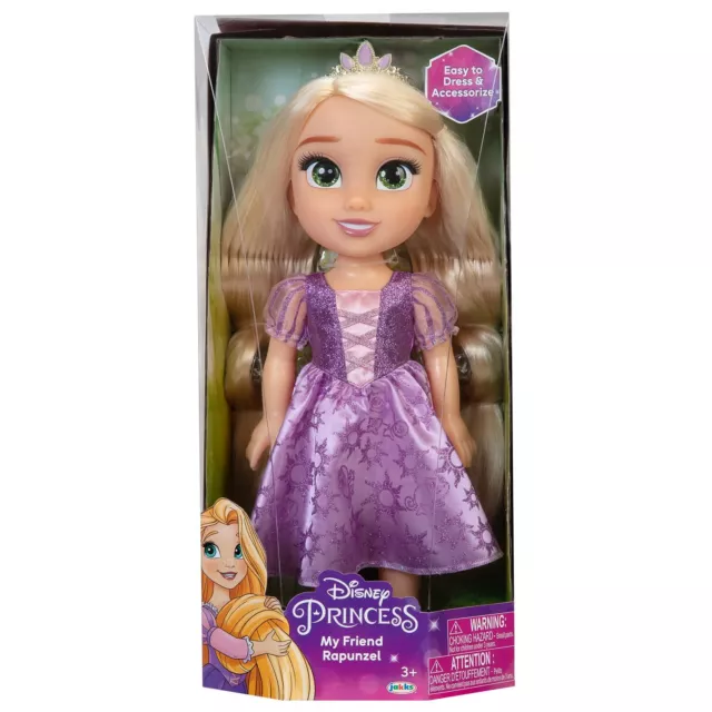 Disney Princess Rapunzel Doll With Outfit , Pair Of Shoes & Tiara Gift For Kid's