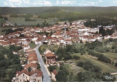 Postcard 10x15cm postcard martigny-les-Bains stamped aerial view 1971