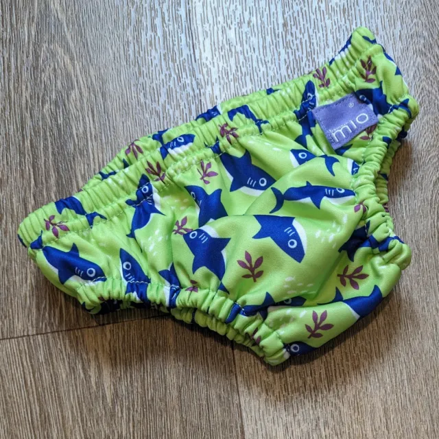 Baby Boys 9-12 Kg 9 Month Plus Bambino Mio Swim Nappy Shark Print
