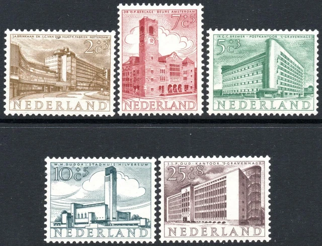 NETHERLANDS-1955 Cultural & Social Relief Fund Set Sg 810-814 UM V40867