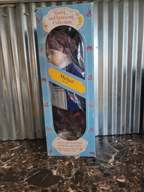 Vintage Heritage Mint Sweet & Innocent Collection Michael D-90 Porcelain Doll
