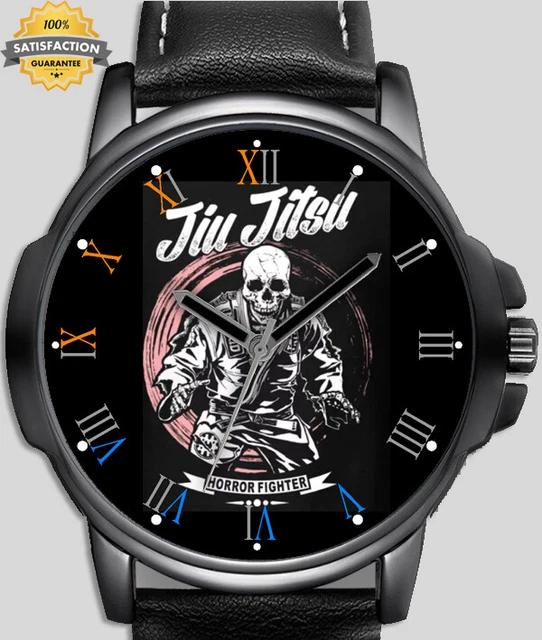 Orologio da polso unico Arti Martial Arts Skeleton Fighter Juju Jiu Jitsu VELOCE UK