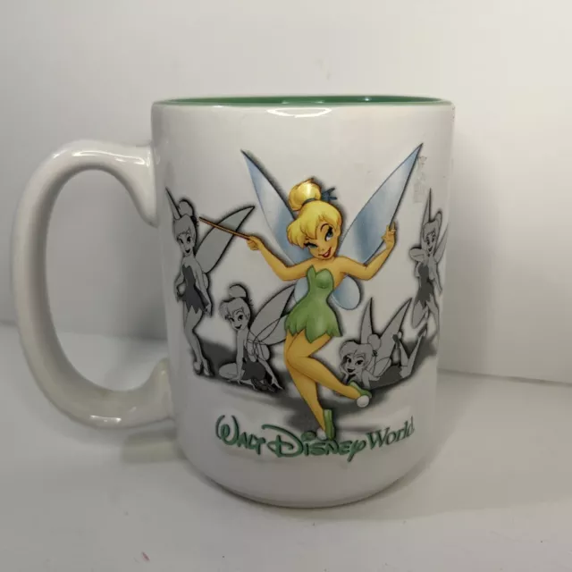 Tink 3D Mug Tinker Bell Large Embossed Coffee Cup World Disney Parks 16 OZ