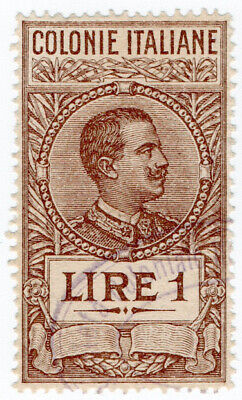 (I.B) Italy (Eritrea) Revenue : Duty Stamp 1L