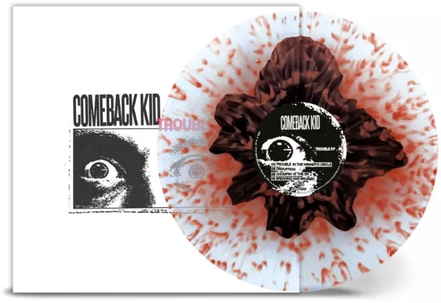 Comeback Kid Trouble EP - Clear/Black Yolk W Red Splatter (Vinyl)