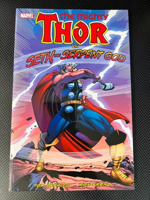 The Mighty Thor vs Seth the Serpent God Marvel TPB BRAND NEW RARE DeFalco Frenz