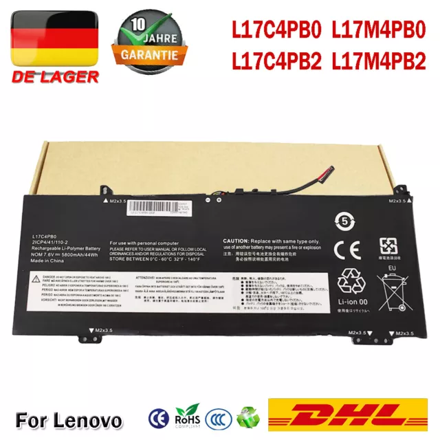 OEM Original Akku für Lenovo L17C4PB0 L17M4PB0 Yoga 530-14IKB Flex 6-14IKB 14ARR