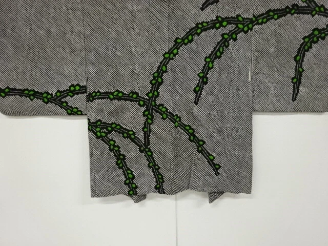 6804026: Japanese Kimono / Vintage Haori / All Shibori / Branch Bud