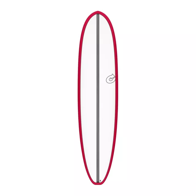 Surfboard TORQ Epoxy TET CS 8.2 V+ Funboard Carbon Rot Volume Plus