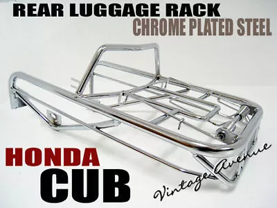 Honda Early Cub C50 C65 C70 C90 Cm90 Cm91 Rear Fender Wheel Luggage Rack [P1]