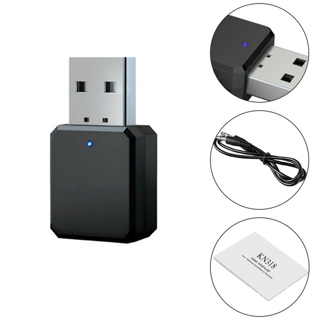 Audio Receiver Bluetooth Car Stereo Dual Output USB Wireless Adapt Usb Audio