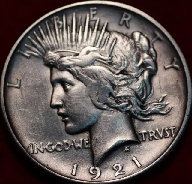 1921 Philadelphia Mint Silver Peace Dollar