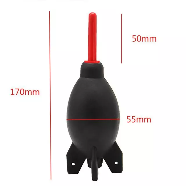 DSLR Camera Lens Rubber Air Dust Blower Pump Cleaner Rocket Duster Cleaning Tool