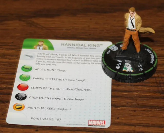 Heroclix Amazing Spider-Man Hannibal King Prime Common Figure 013b