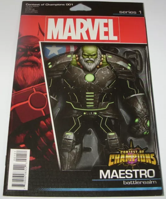 Contest Of Champions No 1 MARVEL COMIC Dec 2015 Limited Variant 1st White Fox