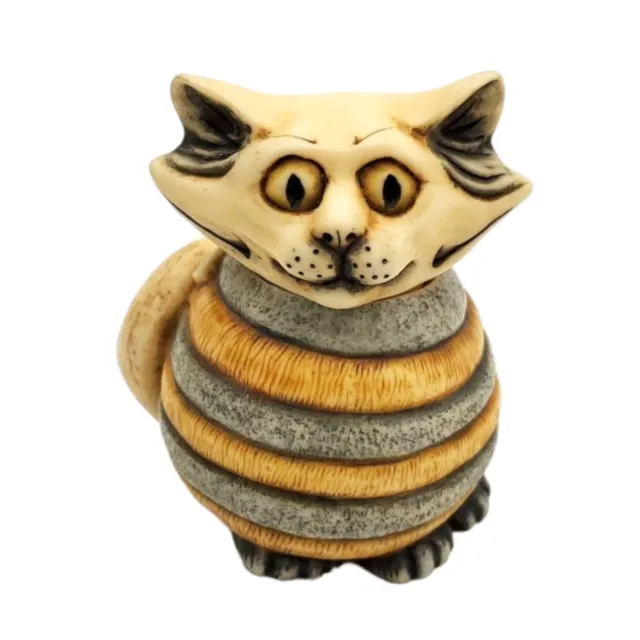 Harmony Ball Co. Pot Bellys Mini Figurine Trinket Box Septimus Cat NIB 1.5" Tall