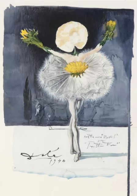 Dance of the Dandelion : Salvador Dali : Archival Quality Art Print