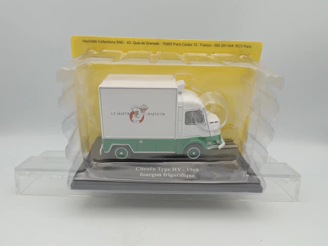 Blister Hachette - Modèle Réduit Citroën Type HY Plateforme Publicitaire Kiravi Valpierre - Échelle 1:43