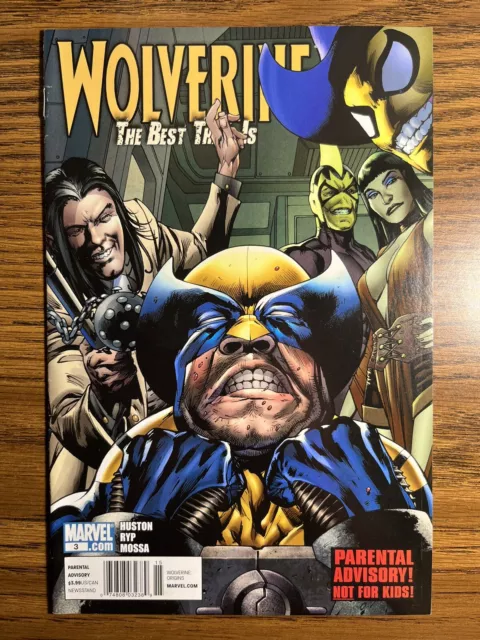 Wolverine The Best There Is 3 Extremely Rare Newsstand Variant Marvel 2011 L